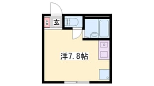 土山駅 徒歩20分 1階の物件間取画像